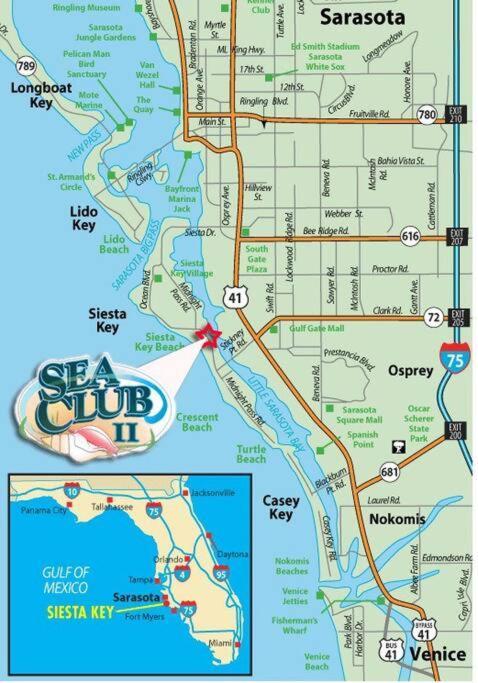 Siesta Key Condo - On The Water ! 외부 사진